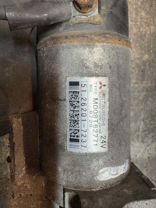 Man tgl tgm стартер турбіна коліно розборка