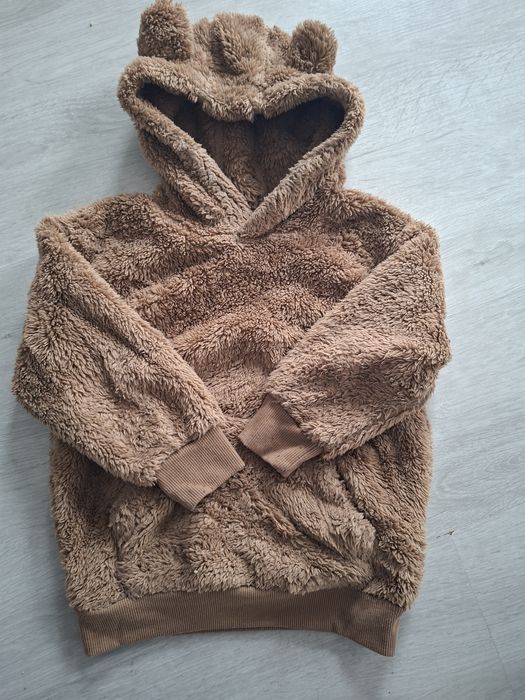 Piękna bluza miś 110, jak nowa