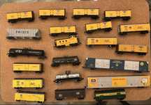 zestaw wagonow s skali N. Union pacific Piko Atlas Kato Broadway