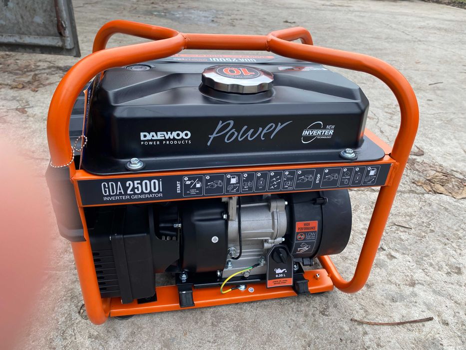 Бензиновий генератор DAEWOO GDA 2500i-Інвертер.