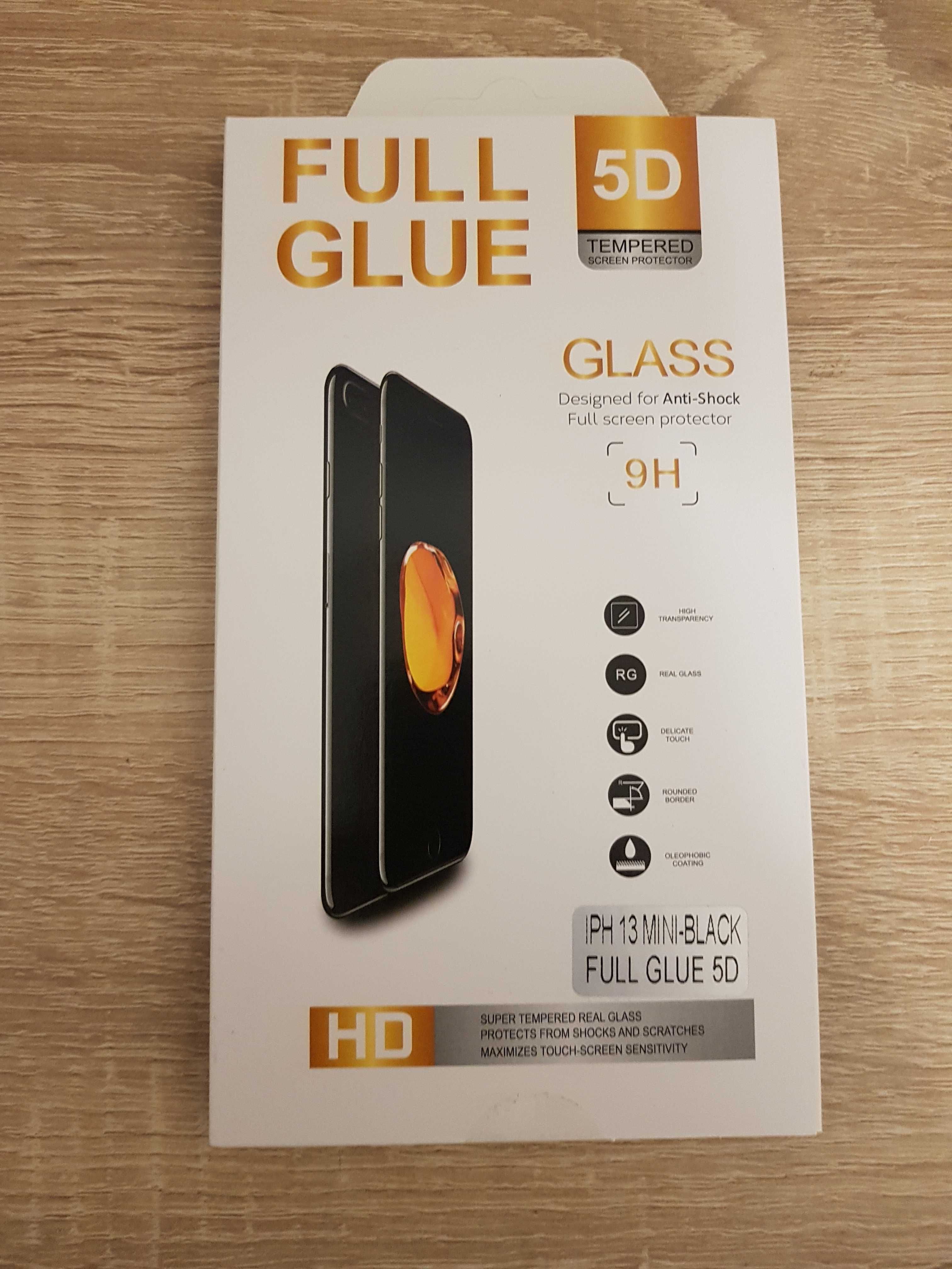 Hartowane szkło Full Glue 5D do IPHONE 13 MINI