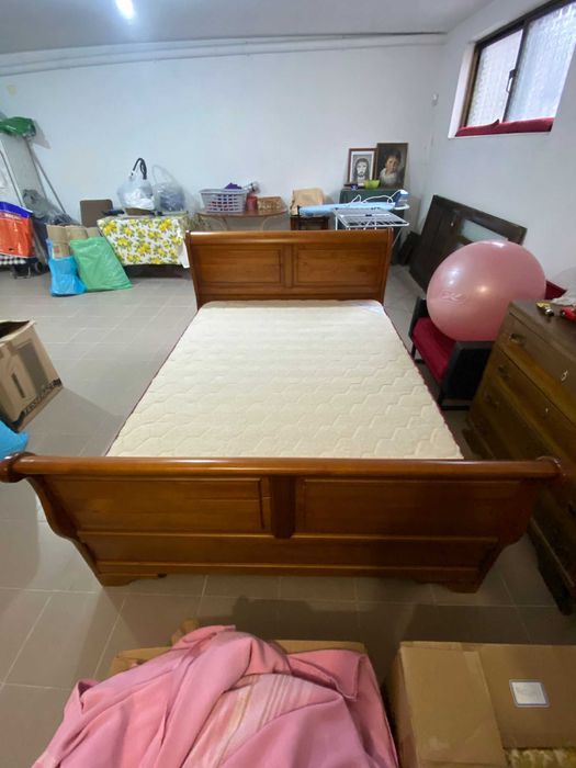 Conjunto de Quarto, Madeira de Cerejeira maciça. Ótimo estado