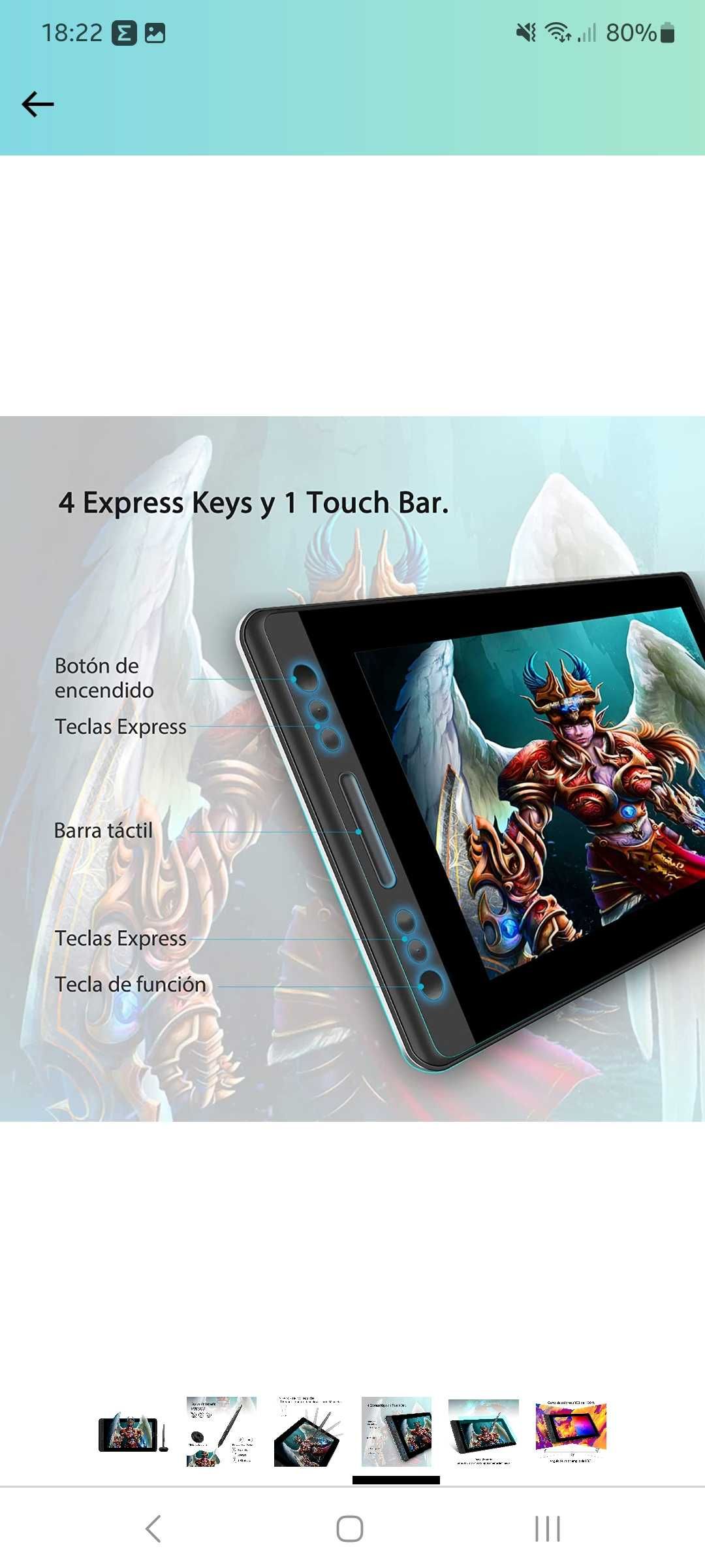 HUION Kamvas Pro 13 Tablet gráfico