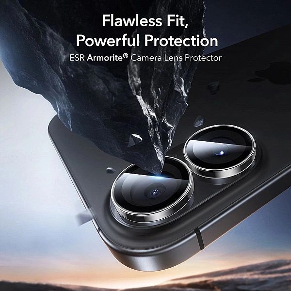 Osłona aparatu ESR Armorite na iPhone 16 / 16 Plus / 17 - przezroczyst