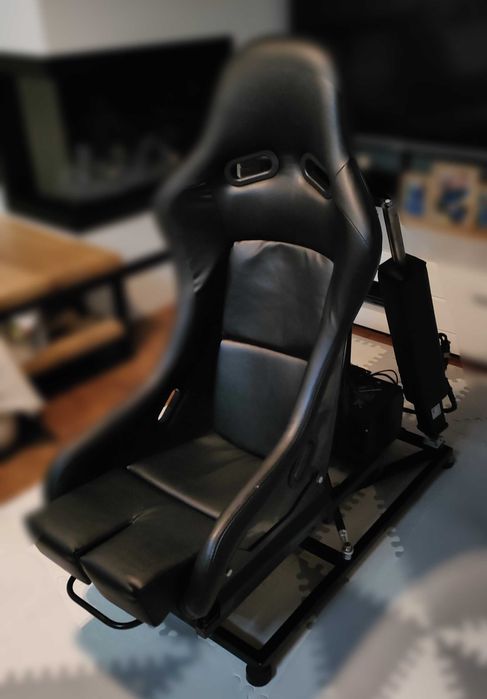 Symulator rajdowy 2DOF - ruchomy fotel, platforma