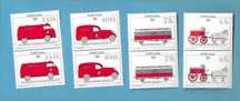 Selos - Veículos de Transporte Postal 1994 - Série Completa de Pares