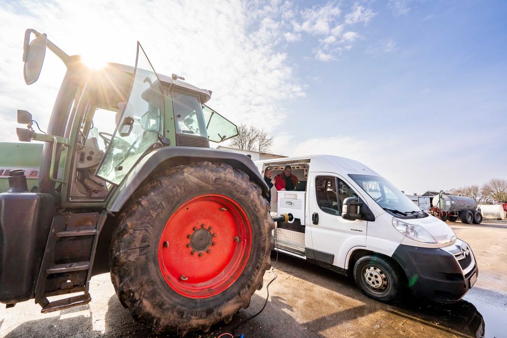 Hamownia do ciągników, hamownia wom MAD 1 PRO v2,  590KM 4900Nm