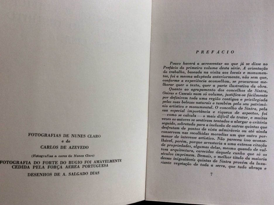 Monumentos e Edifícios Notáveis do Distrito de Lisboa, 1963.