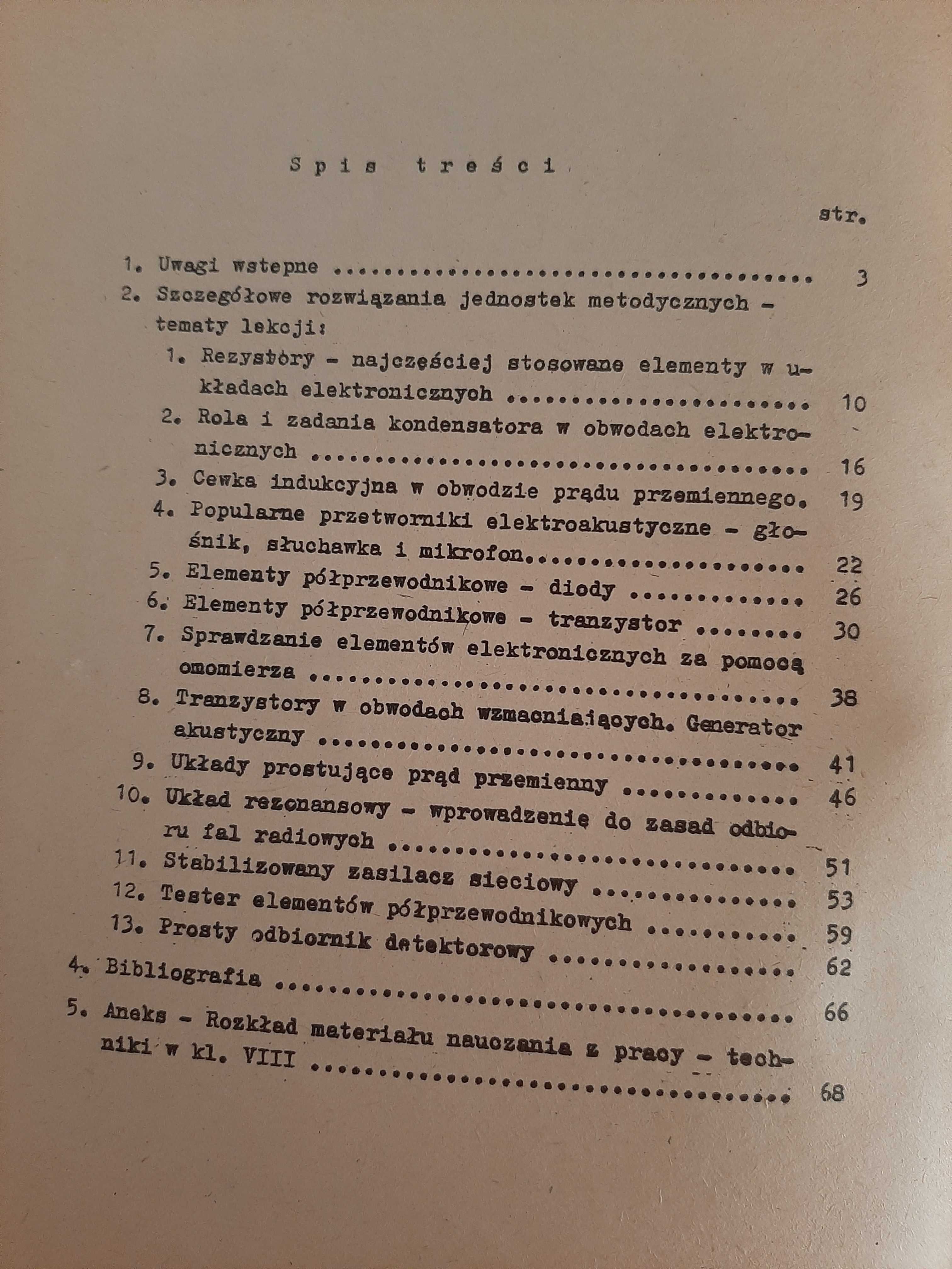 Podstawy elektroniki. Ćwiczenia praktyczne z elektroniki