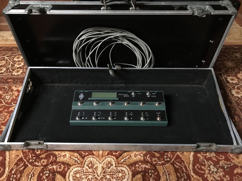 KEMPER Profiler Amplifier Rack Simulator + oryg Sterownik nożny + Case