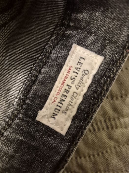 Spodnie damskie jeans Levis 44 w16 skiny bdb dla wysokiej szaro czarne