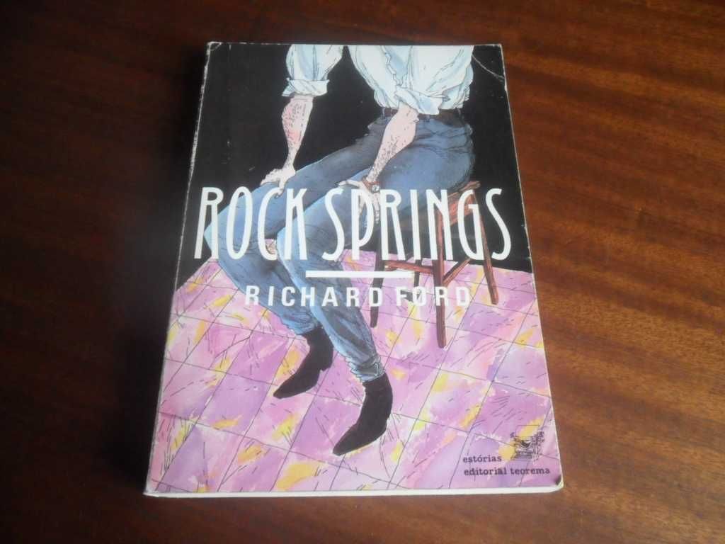 "Rock Springs" de Richard Ford - 1ª Edição de 1989