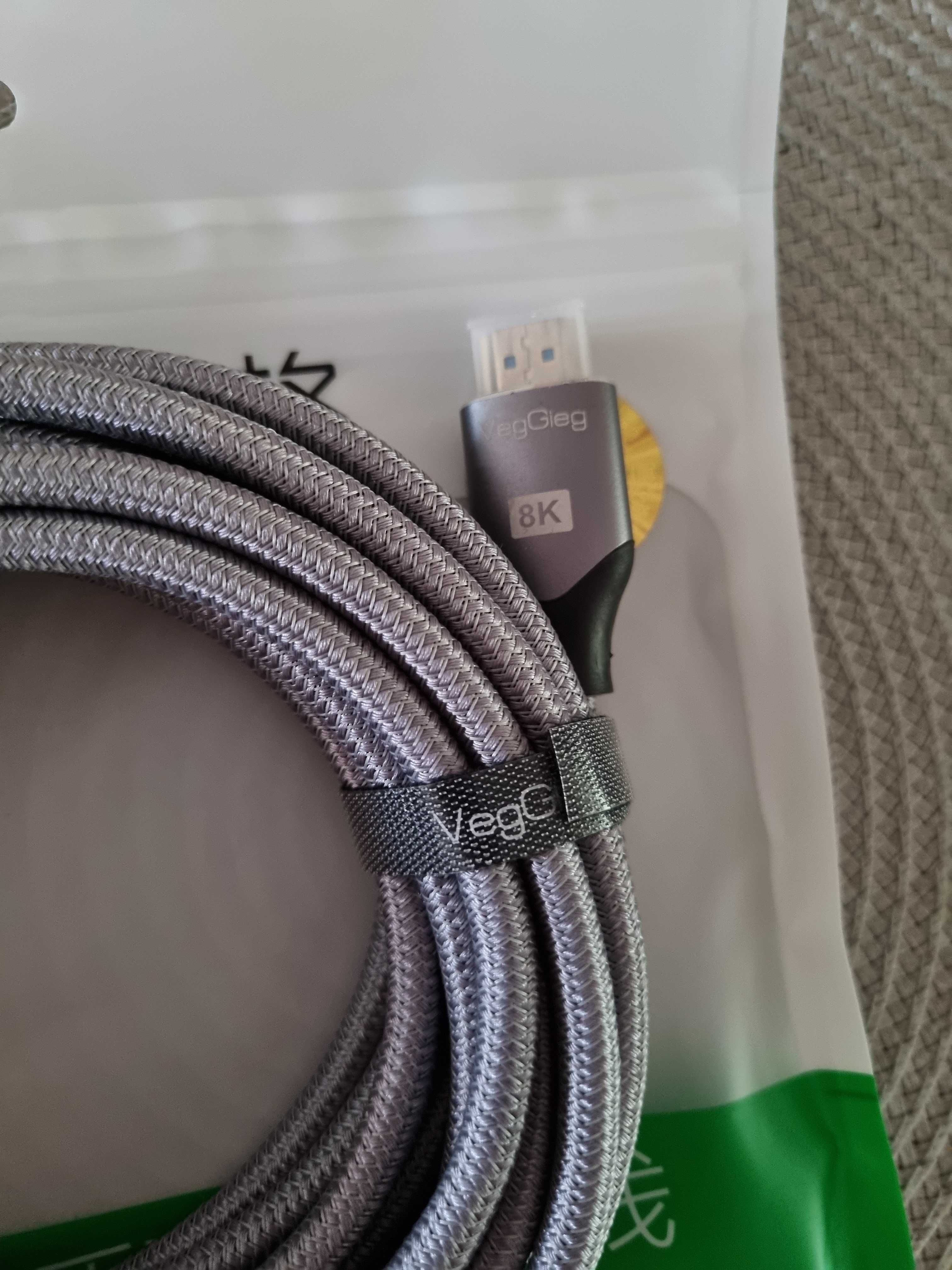 HDMI 2.1 HIGH SPEED 8K-120HZ 8K-60HZ VegGieg  5 M