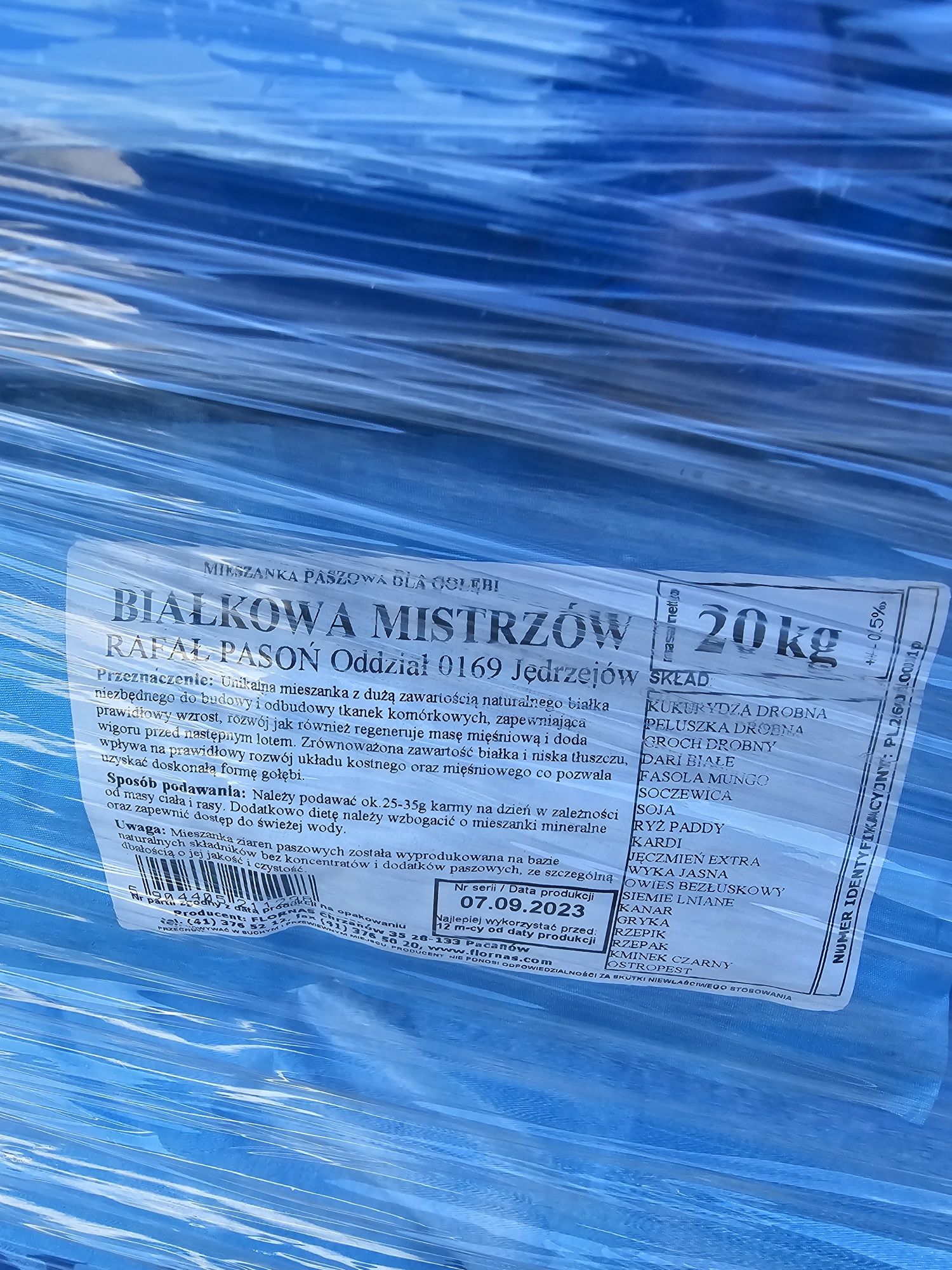 Flornas karmy dla golebi Ślepowron 14