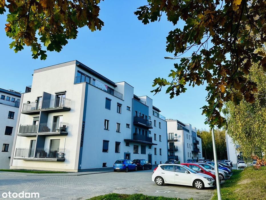 Nowa kawalerka z balkonem i miejscem w hali! Blisko centrum i lasu!