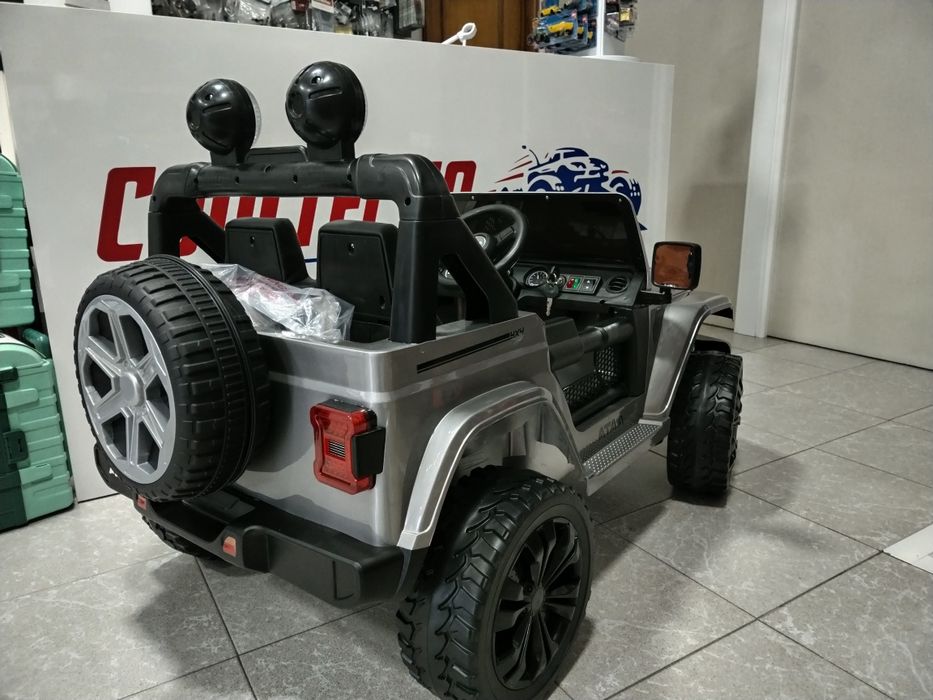 Jipe elétrico criança 12v 4 motores