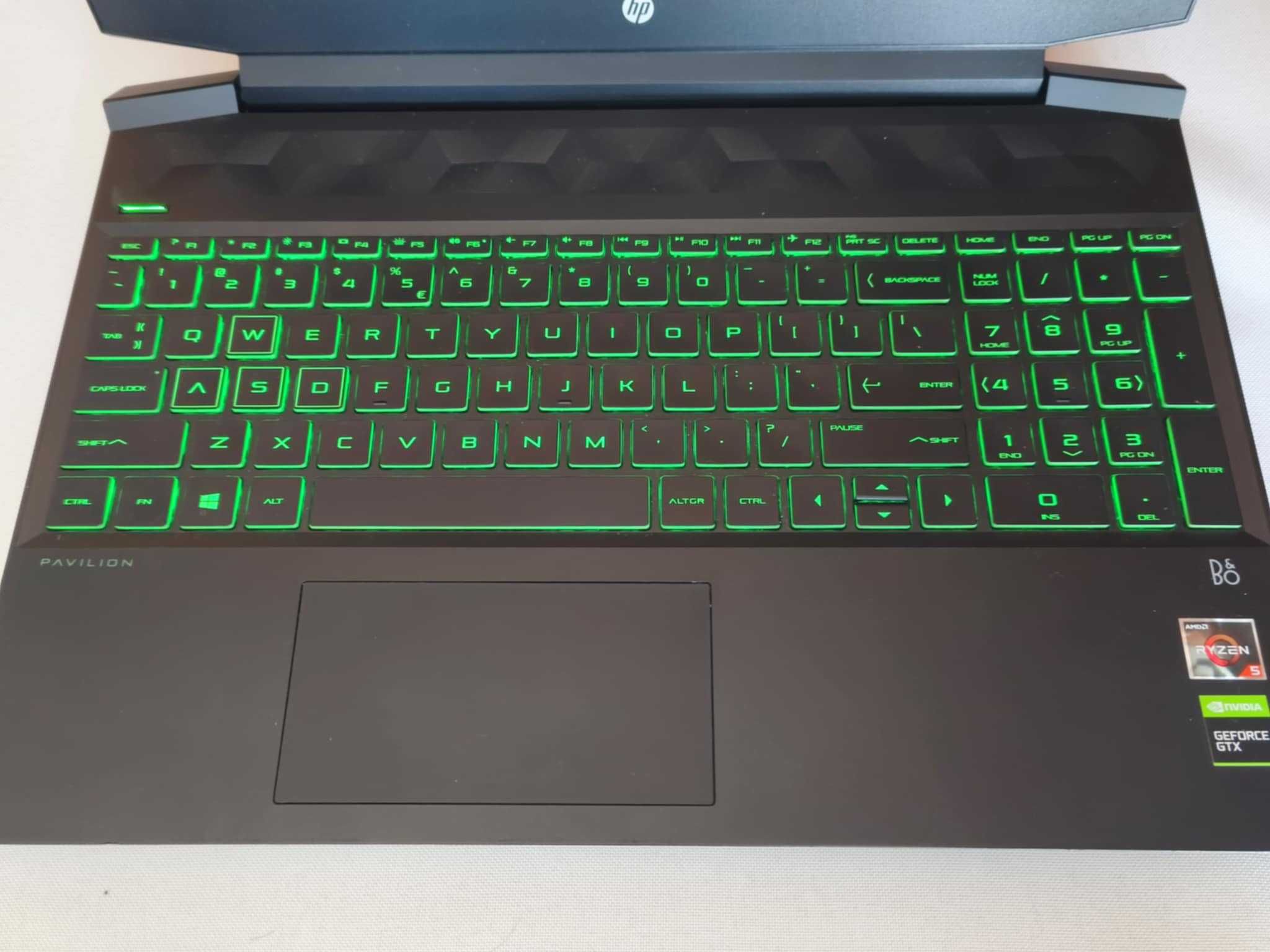 HP Pavilon Gaming 15 3550h GTX 1650 16/512gb Laptop gamingowy do gier