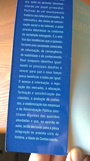 A idade do conhecimento/A nova era digital - Raul Junqueiro