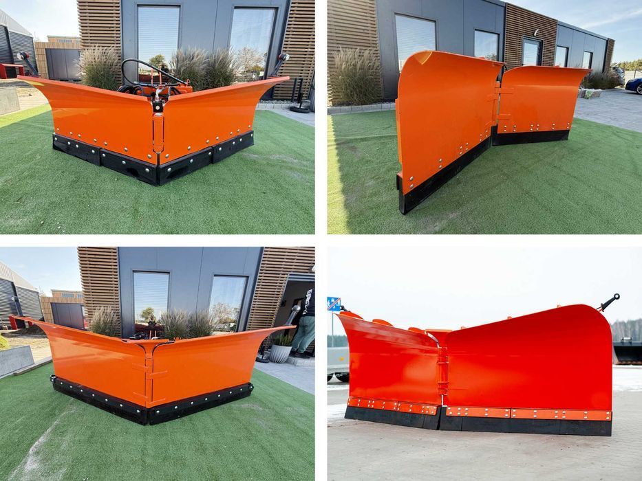 Pług do śniegu składany - RÓŻNE RODZAJE - tur tuz euroramka ładowacz