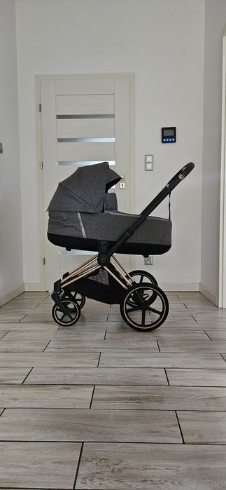Wózek Cybex Priam 3.0 z nową spacerówką 2w1 lub 4w1 z bazą obrotową