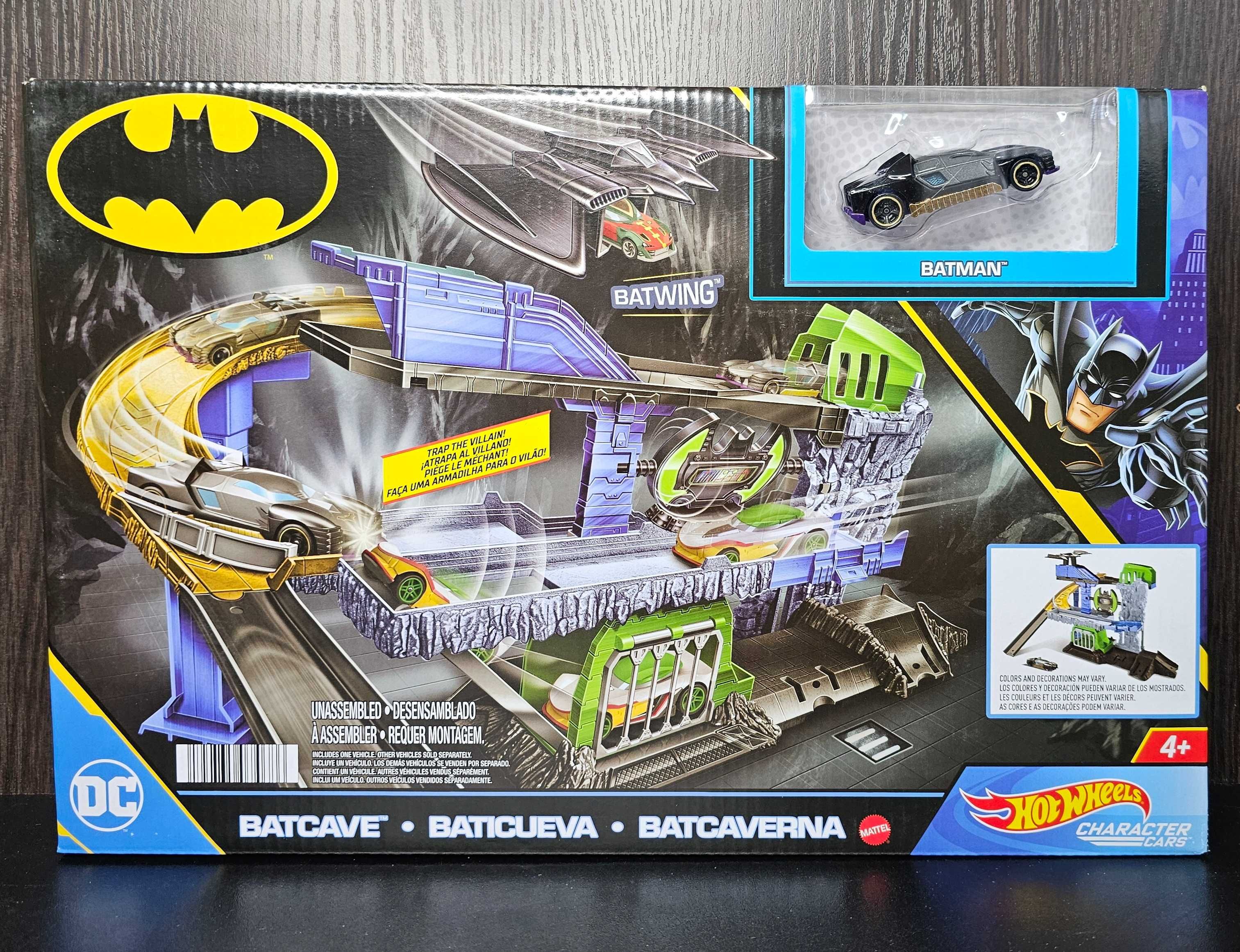 Трек Хот Вилс Пещера Бэтмена Hot Wheels DC Batcave Бетмен Оригинал