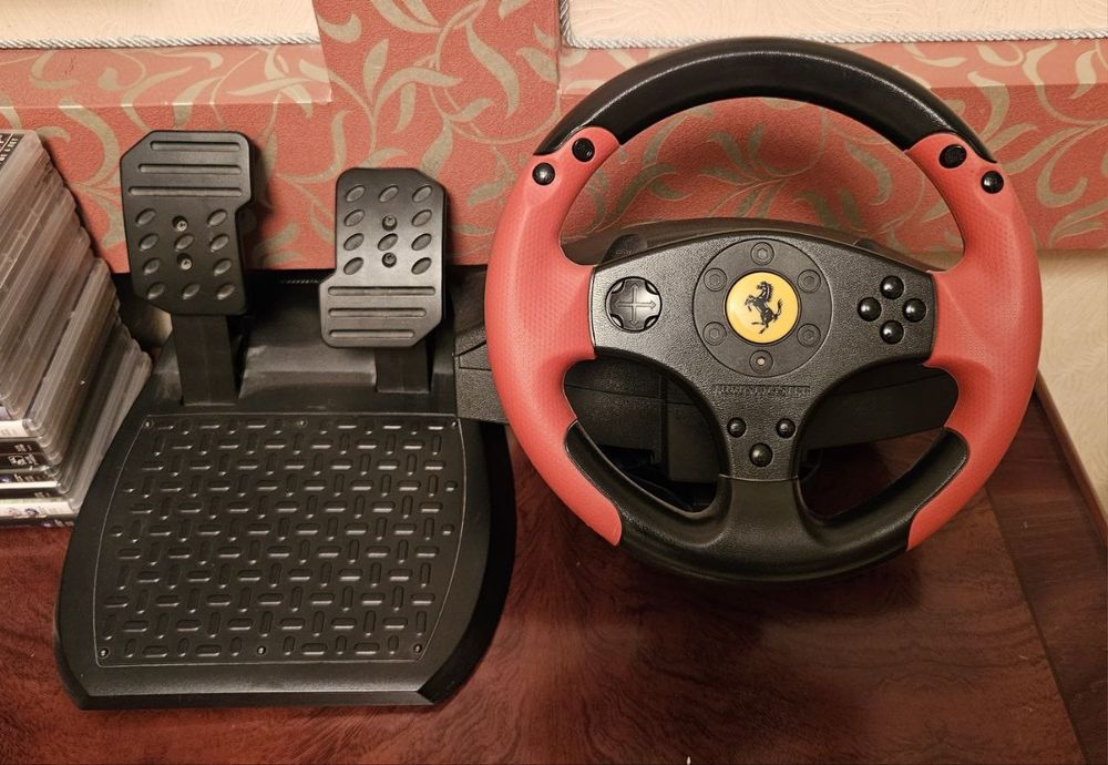 PS3 з іграми + руль та гітара