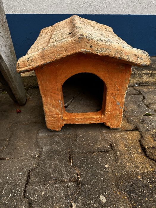 Casota cão cimento
