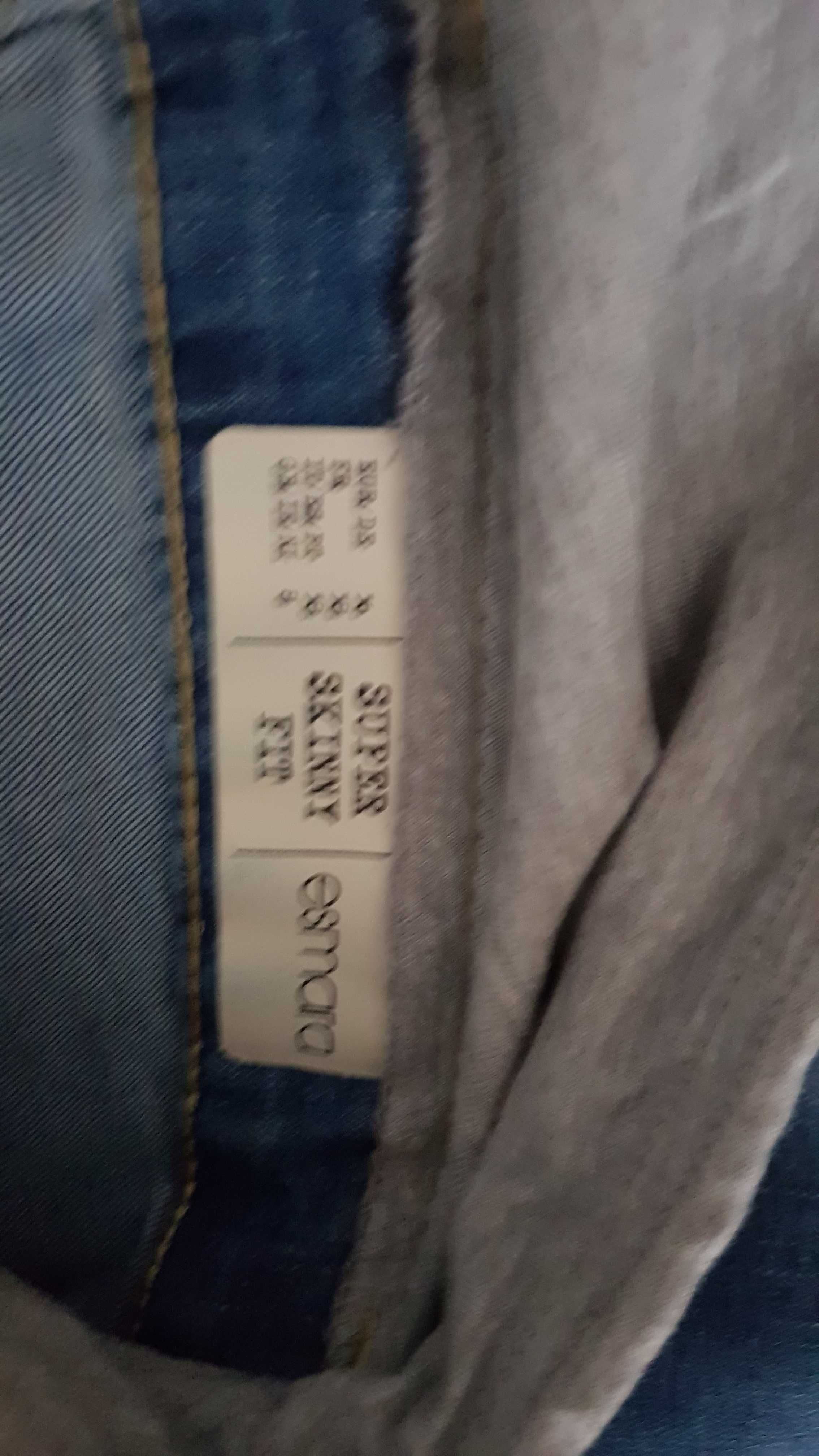 ESMARA lidl jeansy ciążowe S super skinny fit okazja