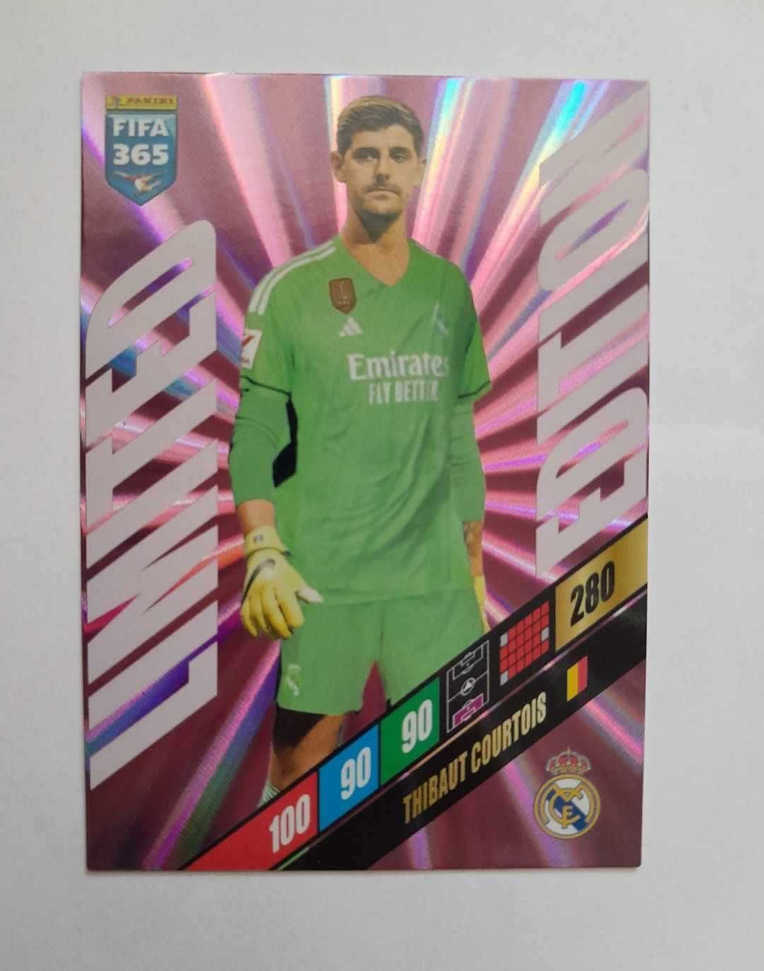 Panini Fifa 365,2024 limited Courtois