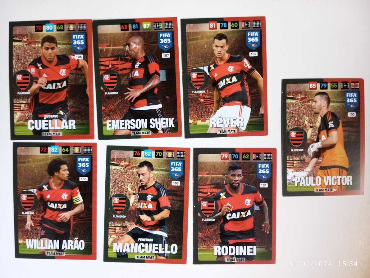 CR Flamengo  Panini FIFA 365_2015_2016