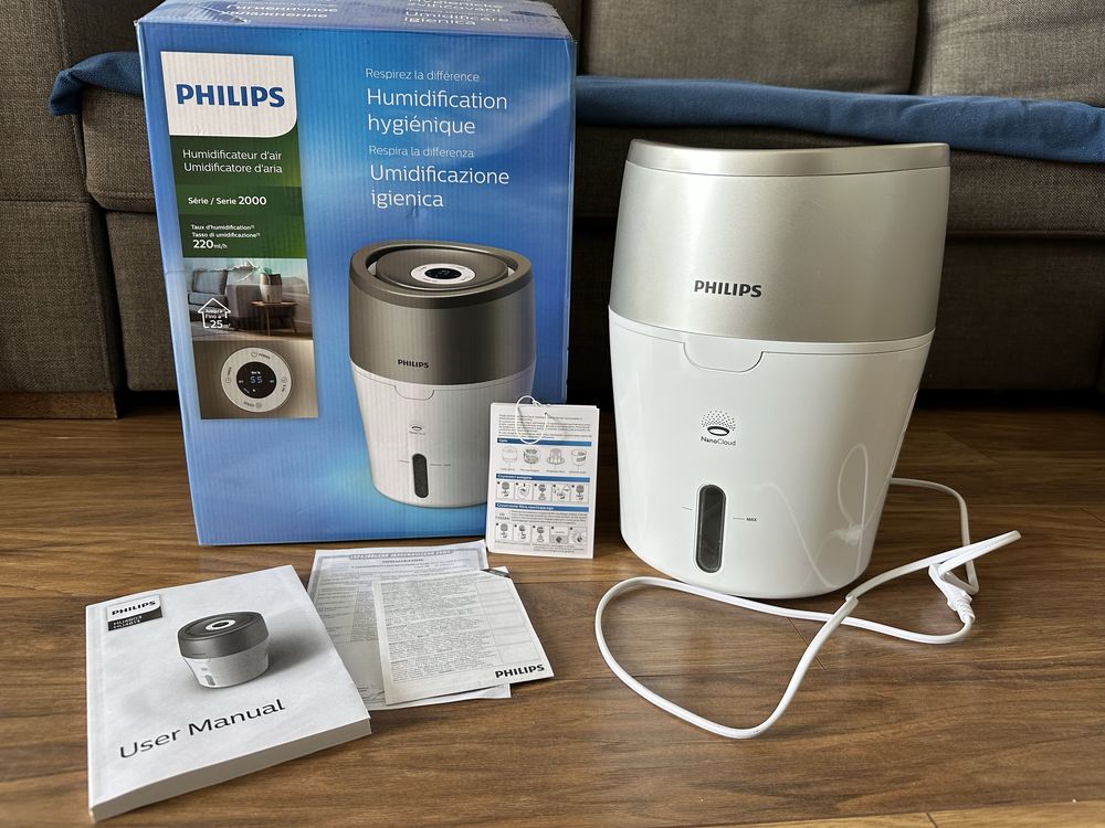 Nawilżacz powietrza ewaporacyjny PHILIPS HU4803 seria 2000