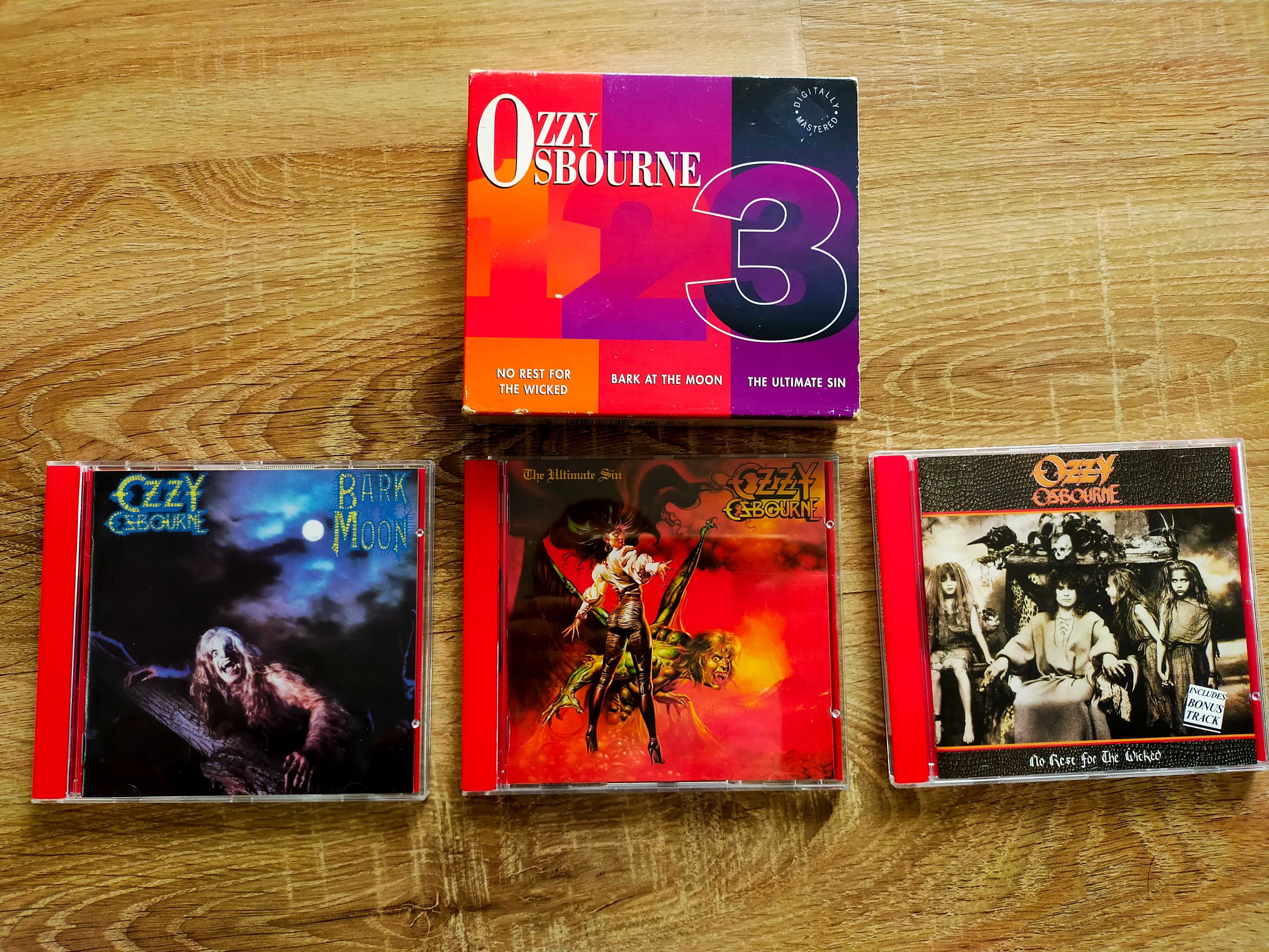 Ozzy Osbourne 3xCD box.