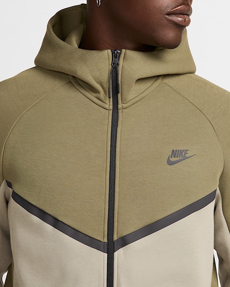Оригінальна чоловіча толстовка Nike Tech Fleece Full-Zip Windrunner