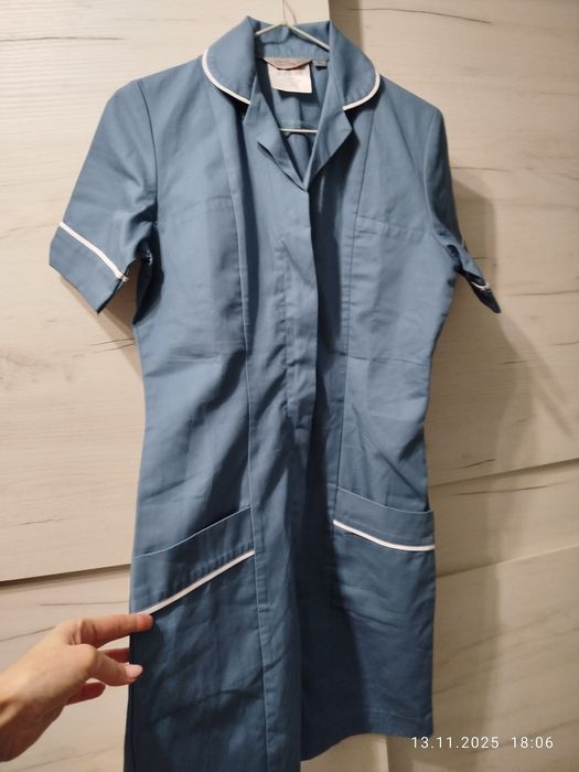 Damski uniform fartuch medyczny