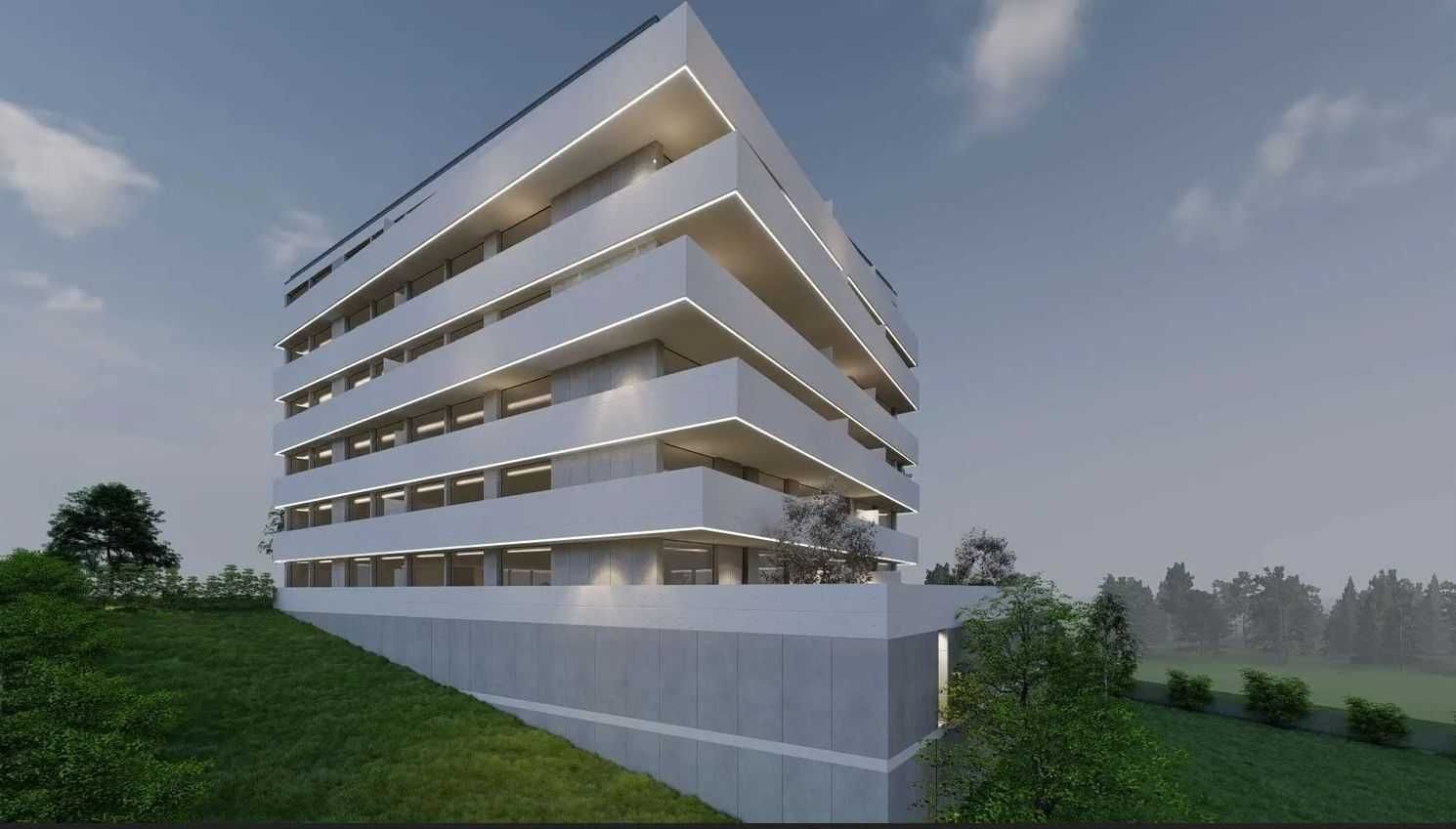 Apartamento T1 + 1 Canidelo New Plaza Ultimo andar NOVO
