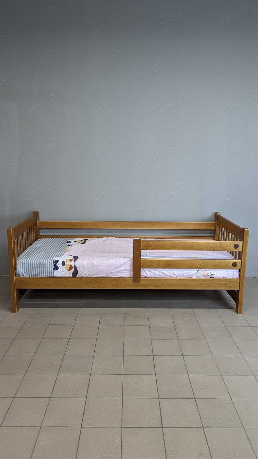 Детская Кровать \ Дитяче Букове Ліжко на Ламелях / Ліжечко для Дитини!