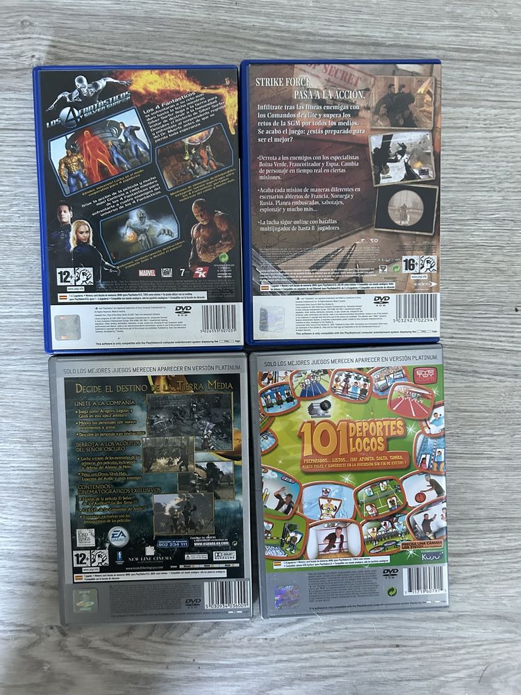 Varios jogos PS2