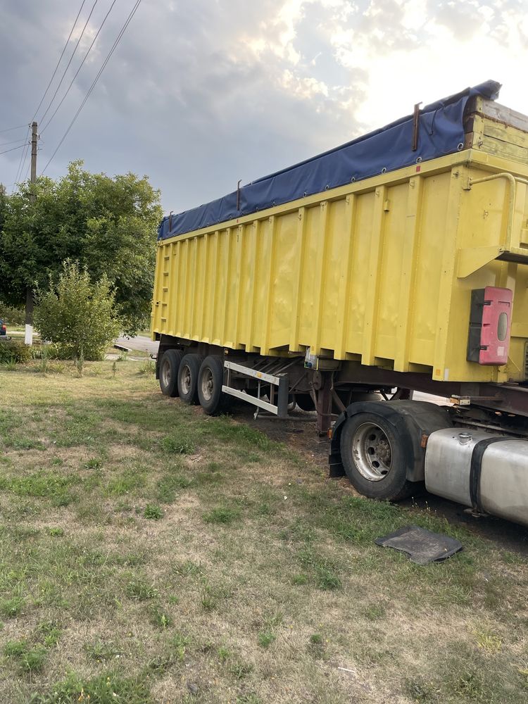 Даф Євро 2 + прицеп самосвал