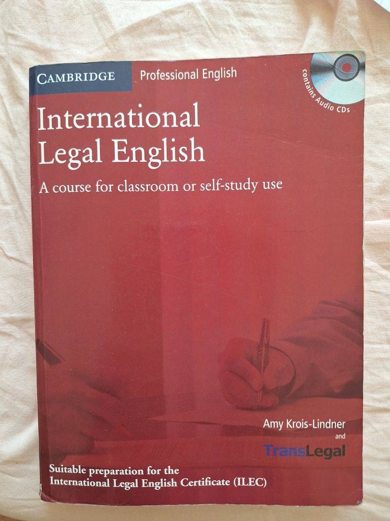 International legal english Cambridge podręcznik do nauki angielskiego