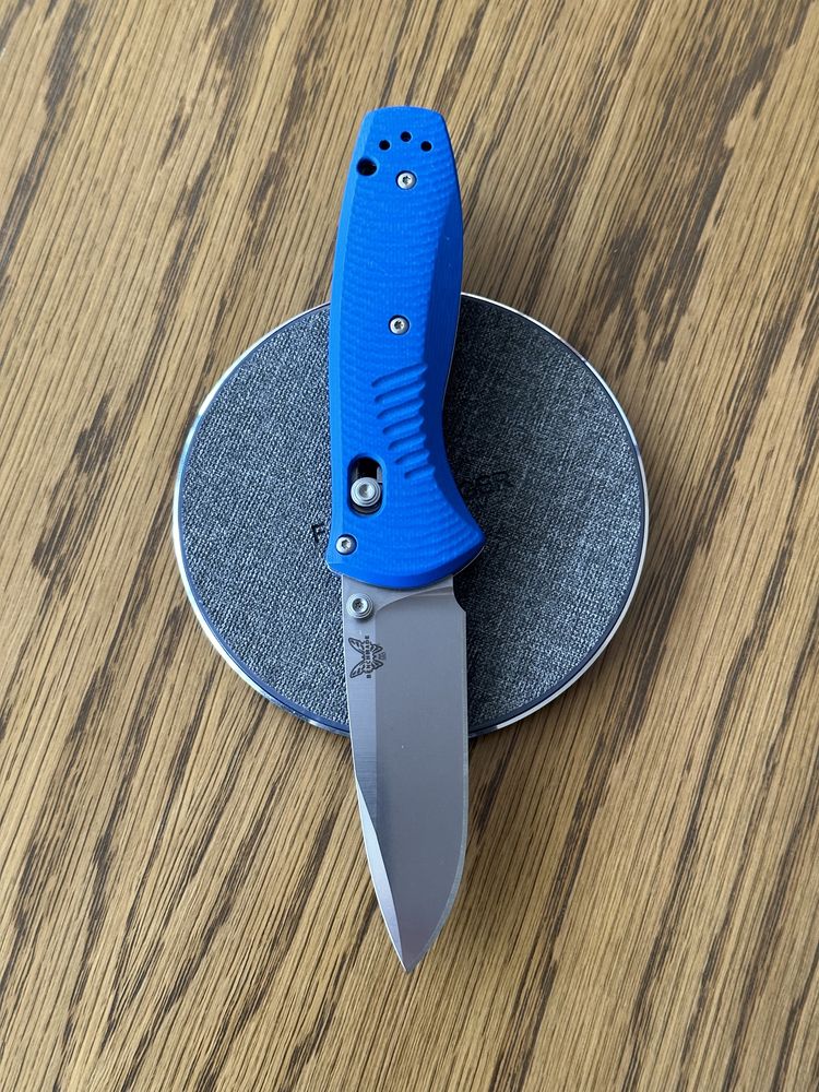 Benchmade Mini Barrage 20CV G10 Blue Blades Canada Limited