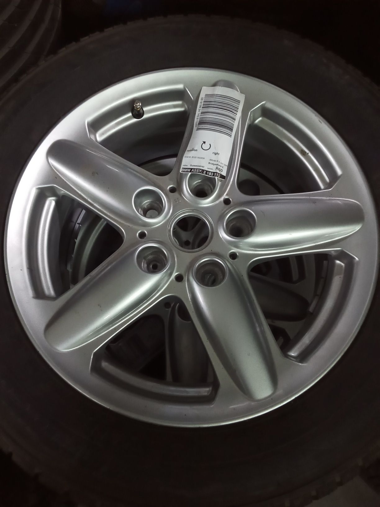4 Koła Alu BMW 205/60 R16