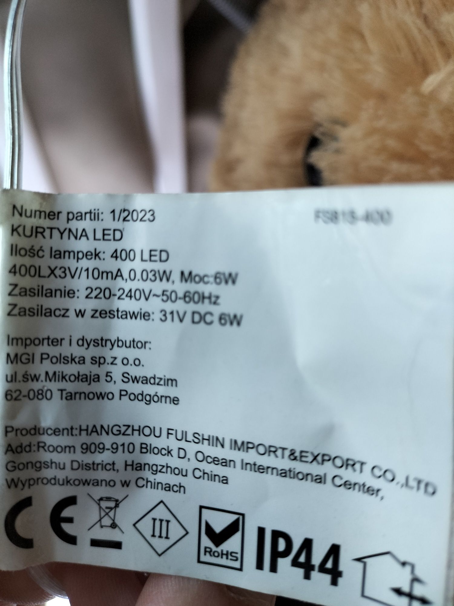 Światełka zewnętrzne 10m 400led