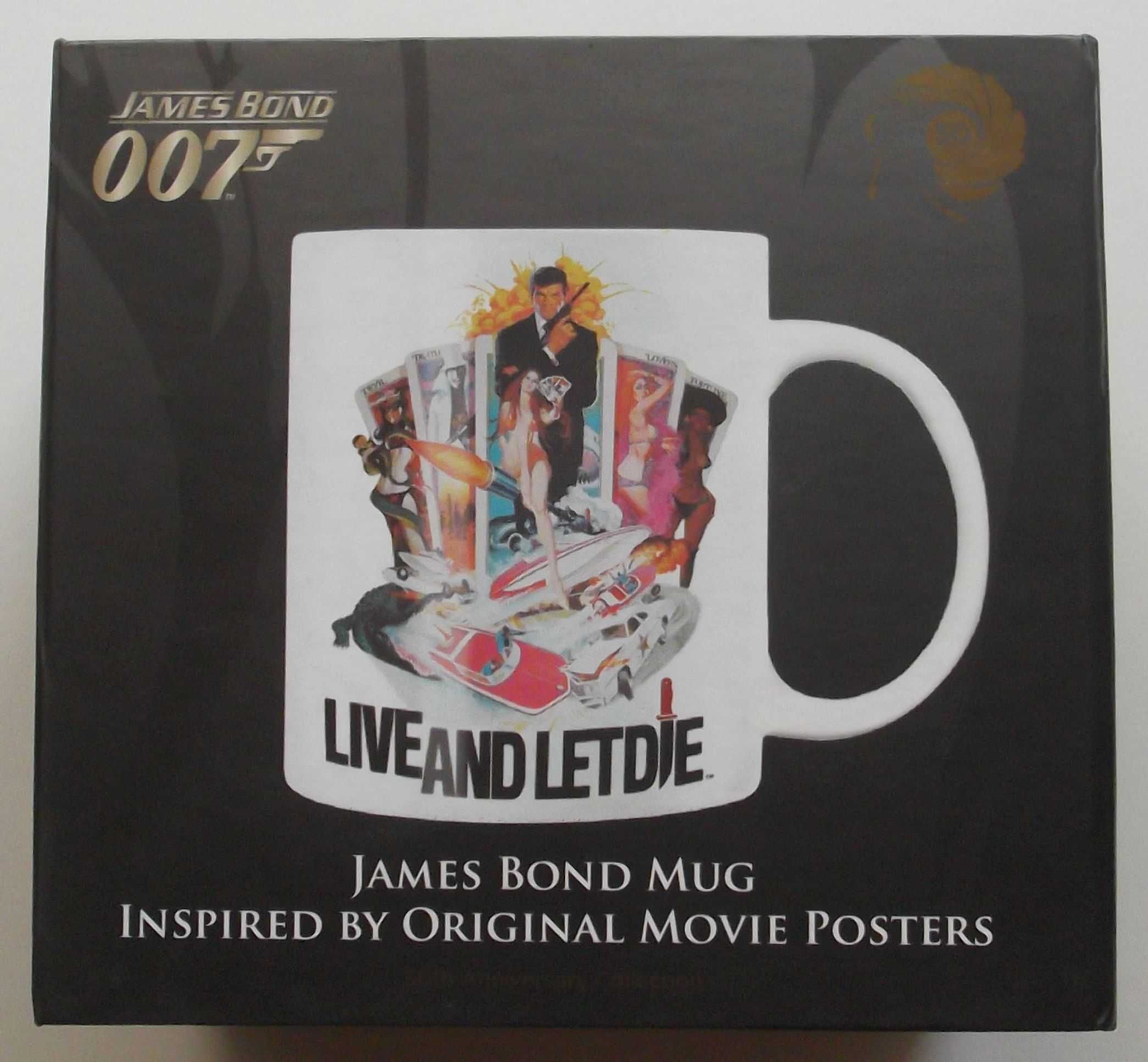 Caneca de Colecionador 007 Live and Let Die