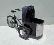 Bicicleta triciclo de carga  crianças Nihola