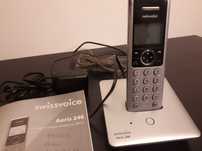 Telefon stacjonarny  swissvoice , słuchawka bezprzewodowa -tanio