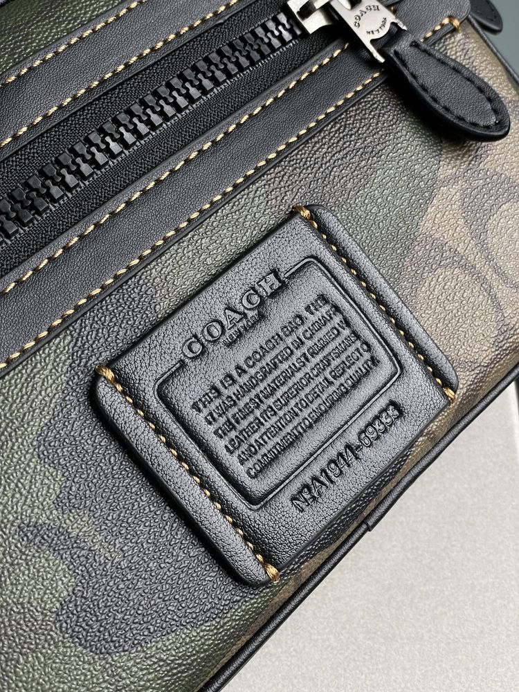 Чоловіча сумка Coach мужская сумка мессенджер барсетка слинг кроссбоди