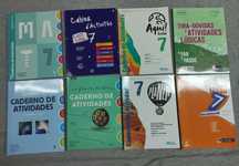 Livros de fichas 7º ano NOVOS