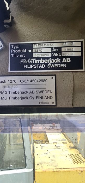 Timberjack 1270 para peças