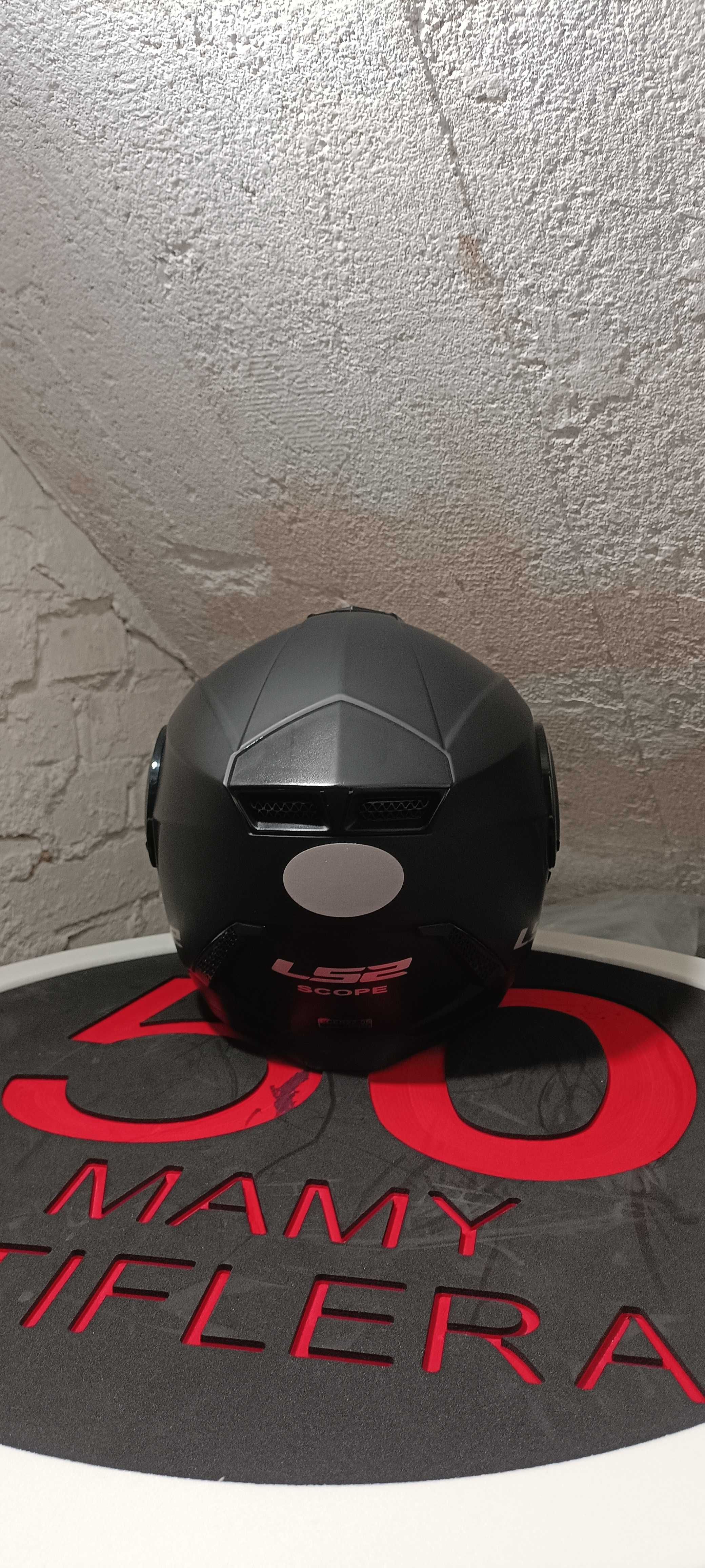 Kask motocyklowy LS2 rozmiar L z blendą i Pinlockiem