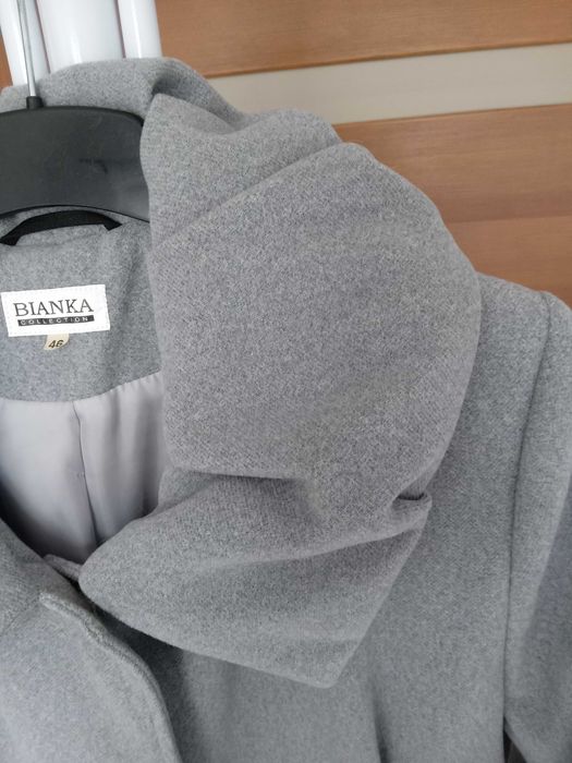 Płaszczyk damski 3XL / 46 wełna / kaszmir Bianka